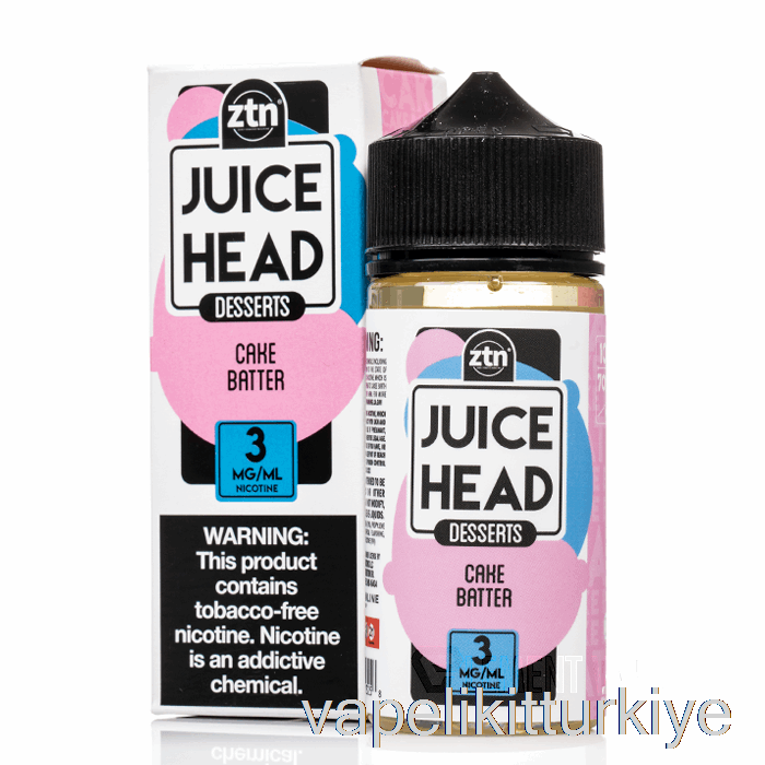 Vape Elektronik Sigara Kek Hamuru - Meyve Suyu Başlığı - 100ml 0mg